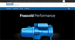 Desktop Screenshot of frascold.com