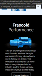Mobile Screenshot of frascold.it